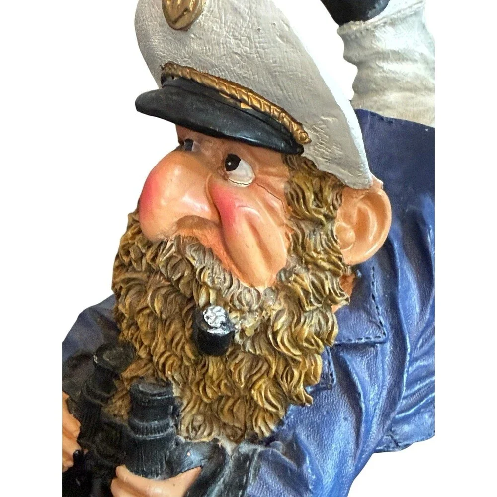 Wine Bottle Stand (Holder) Sailor With Binoculars - Nautical